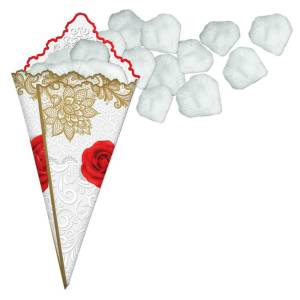 Свадебный набор "Сто лепестков" (белые) 1670790