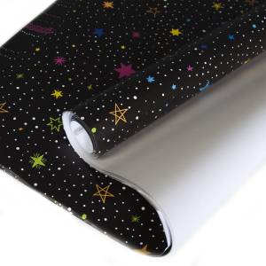 Уп. бумага "Яркие звезды" 0,7*1м (10 листов)/ АТБ121