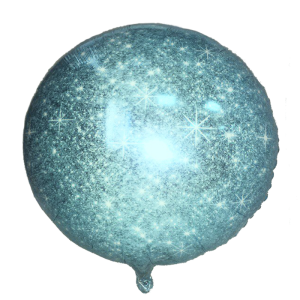 Круг блестящий голубой 18" (Анаграм) / 3265102