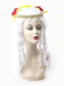 Парик "Мадам" с украшениями