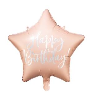 18" HB Звезда Light Powder Pink ПД / 1202-3608