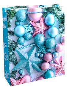 Пакет подарочный ПКП-5676 26,4*32,7*8 см с глянц.ламинацией