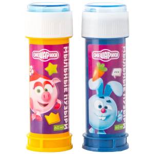 Мыльные пузыри "Яркие Смешарики" 60 мл./ 1504-0679