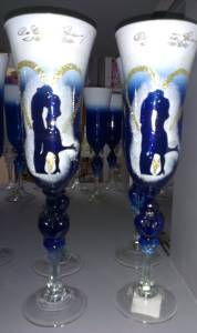 Бокалы свадебные в ассортименте