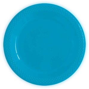 Тарелки пластиковые 15 см "Делюкс" Карибы/10 шт (Колумбия)
