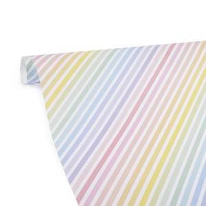 Бумага упак. "Радужные полоски" 0.7*1 м. (10 шт.) / 2050684