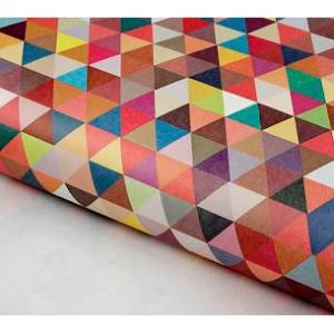 Крафт-бумага "Калейдоскоп" 50 см*10 м.