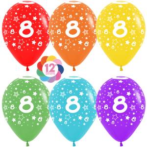 Цифра "8 Звезды" 12" пастель ( Колумбия)