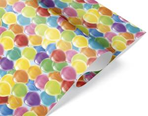 Уп. бумага "Красочные шарики" 0,7*1м (10 листов)/ 2050963