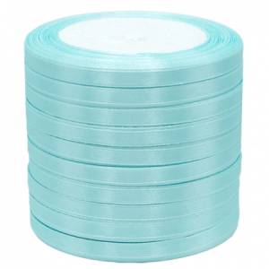 Лента атлас нежно-голубой 0,6 мм*22,85 м в уп. (10 шт) / 88043969