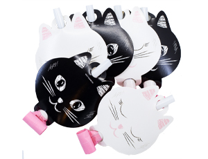 Язычок-гудок с карт Котики 6 шт/1501-4983