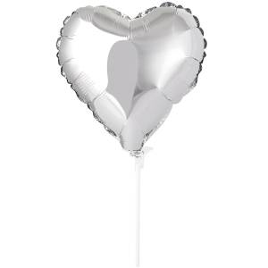 9" Сердце Серебро (с клапаном) / Россия 1204-1584