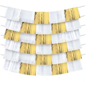 Гирлянда-бахрома Gold 150cм*25cм 9шт (Китай) 1505-1775