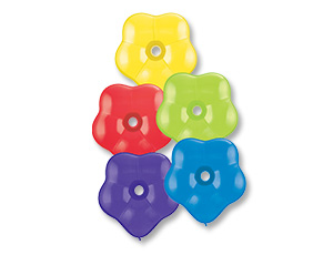 16" Цветочки ассорти 5 цветов