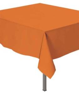 Скатерть "Делюкс" Оранжевая 2,7*1,37м (Колумбия)