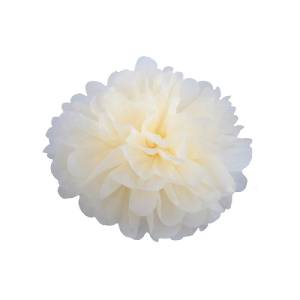 Помпон из бумаги 16 см. (заварной крем)