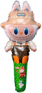 20" Шар ручной, Плюшевый эльф в шапочке / Китай 27103