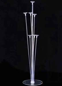 Стойка для шаров на акриловой основе, 7 трубочек Китай)