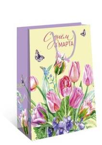 Пакет подарочный 18*22,3*10 см /  0292.982