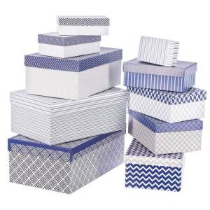 Коробка 15*9.5*5.5 см "Геометрический микс"