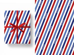 Упак. бумага "Подарок" 100*70 см, 5 листов /Ч43092