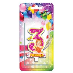 Свеча д/т на "Комплимент 3 Умница"