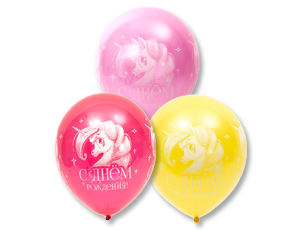 С ДР Единорог 12"/Китай