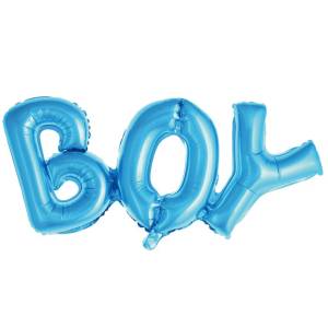 Надпись Мальчик (Boy) в упак 36" Китай