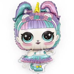 Модная кукла (ободок-единорог) 32" (Китай)/190869