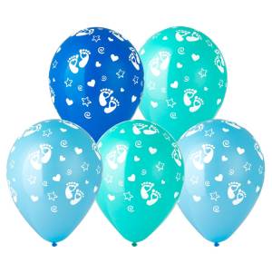 12" Пяточки Мальчик станд/фэшн (Малайзия) 25 шт/1103-2432