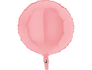 18" Круг матово-розовый (Grabo)/1204-0889