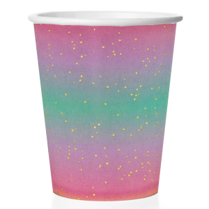 Стакан "Космическая радуга" градиент 250 мл 6 шт. / 625014