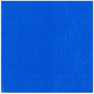 Салфетка синяя 33 см 12 шт./1502-6089