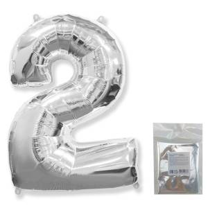 Цифра "2" - серебро в упак/ Flexmetal 1207-3064