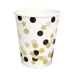 Стаканы "Конфетти"ассорти 260 мл / 6 шт./1707358