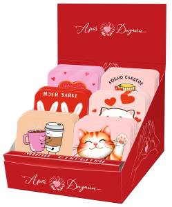 Открытка "А-Д" 0993.032-Набор открыток мини №287