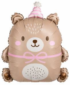 27" Мишка в розовом колпачке / Китай 27779