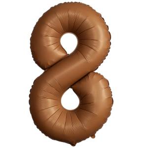 Цифра "8" - SLIM Choco Brown / Flexmetal 1207-6051