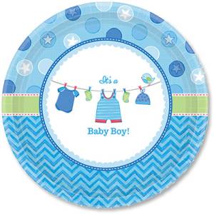 Тарелка  "Любимый сыночек" 27 см. 8 шт.