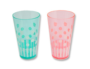 Стаканы пластиковые "Сладкий праздник" 473 мл 