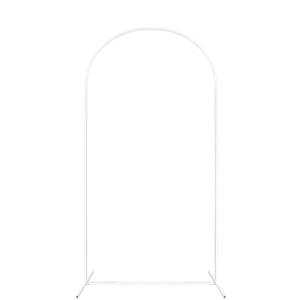 Арка для шаров 1*1,8 м. полукруглая металл, белая / 6233788