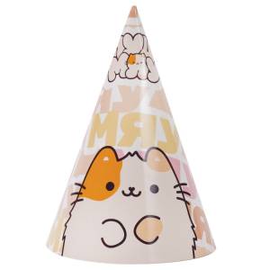 Колпак "МЯУ Пуш Мяу" 6 шт./1501-7180