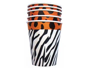 Стаканы бумажные "Сафари"