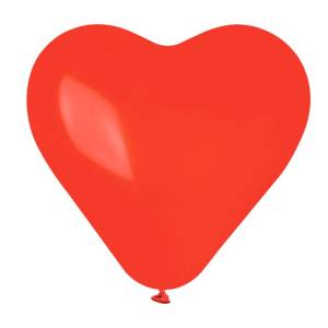 Сердце 16" Пастель красное (SP) 584554