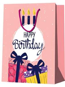 Пакет подарочный ПКП-6559 18*23*10 см. с матов.ламинацией