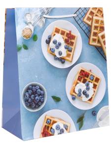 Пакет подарочный L/ППК-7451 26,4*32,7*13,6см с ламинацией