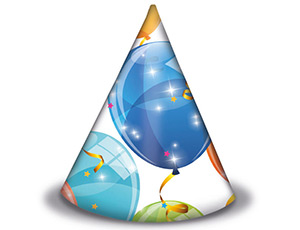 Колпак "Шарики сверкающие" 6 шт