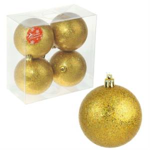 Набор шаров d-7,5 см."Ледяной блеск"1346577