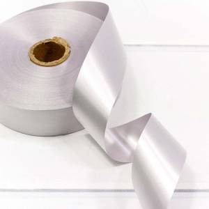 Лента пропилен 3 см*100 ярд Серебро / 589-30/11