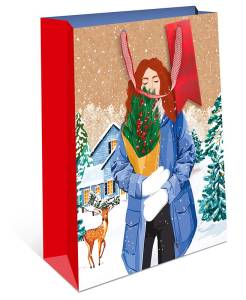 Пакет подарочный 18*22.3*10 см. / 0397.466